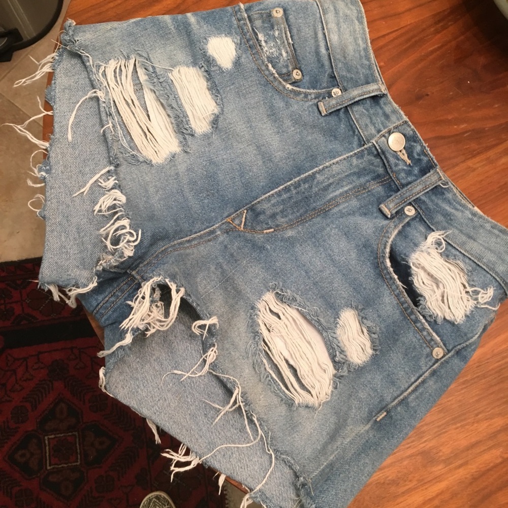 Lovers+friends denim shorts
